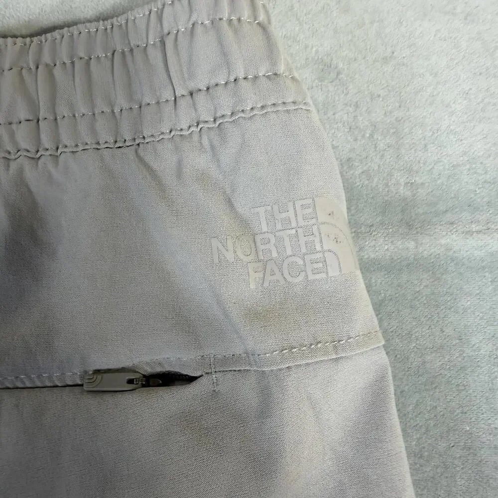 The North Face Sprag Adventure Pants Men Large Gray Pull-on Nylon Tech Outdoor
